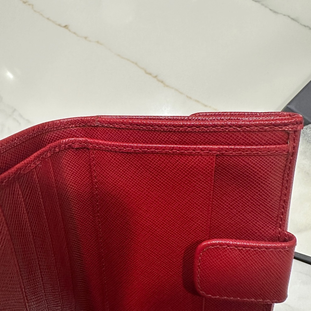 Authentic Prada Wallet (Red Color) - Picture 7 of 13
